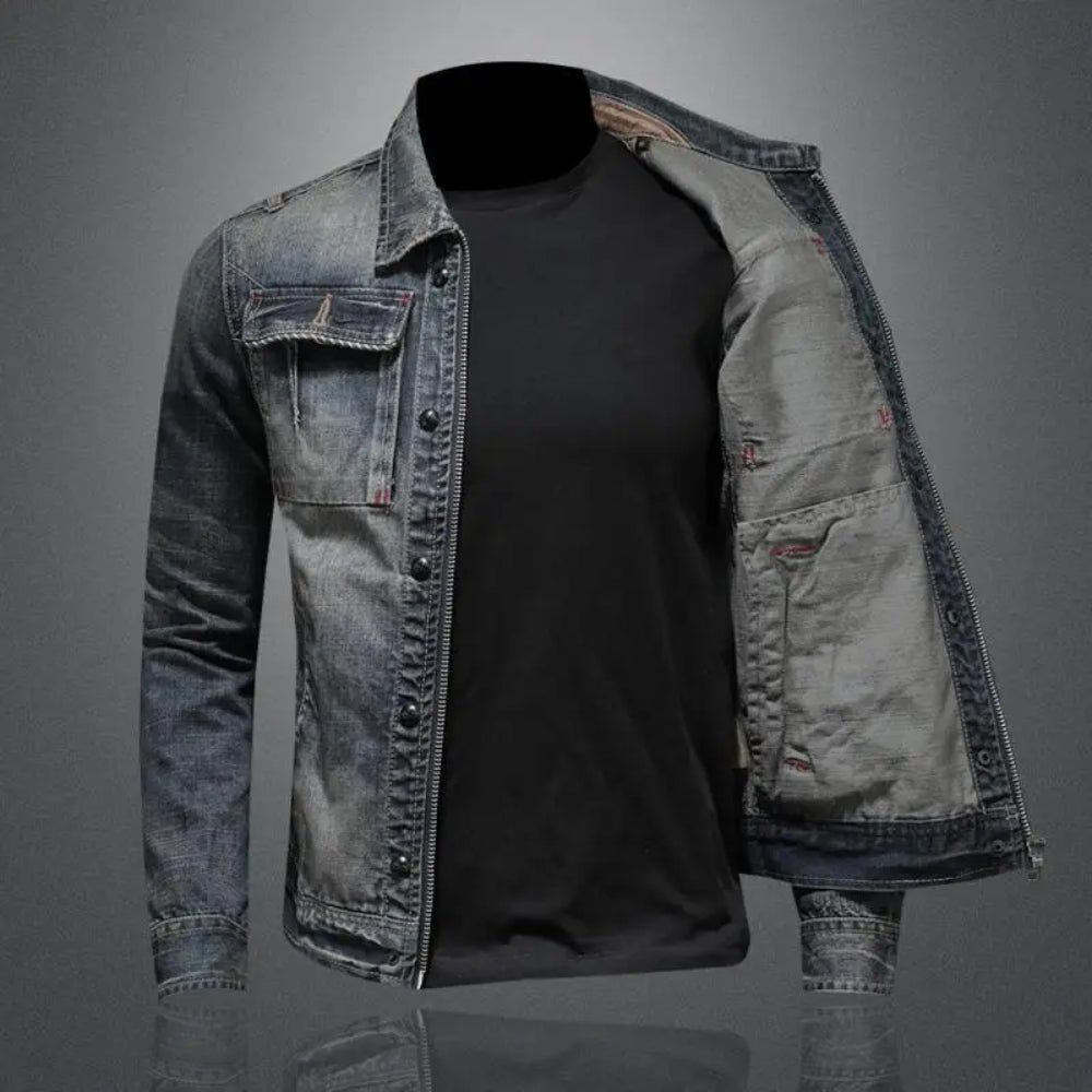 VESTE DENIM RÉTRO