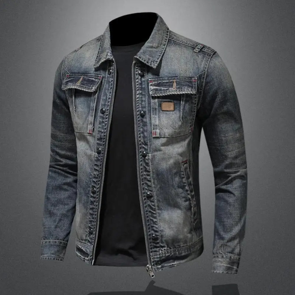 VESTE DENIM RÉTRO