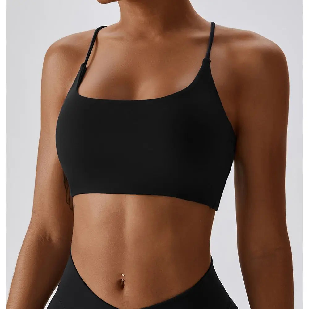 Cross-Back Sports Bra